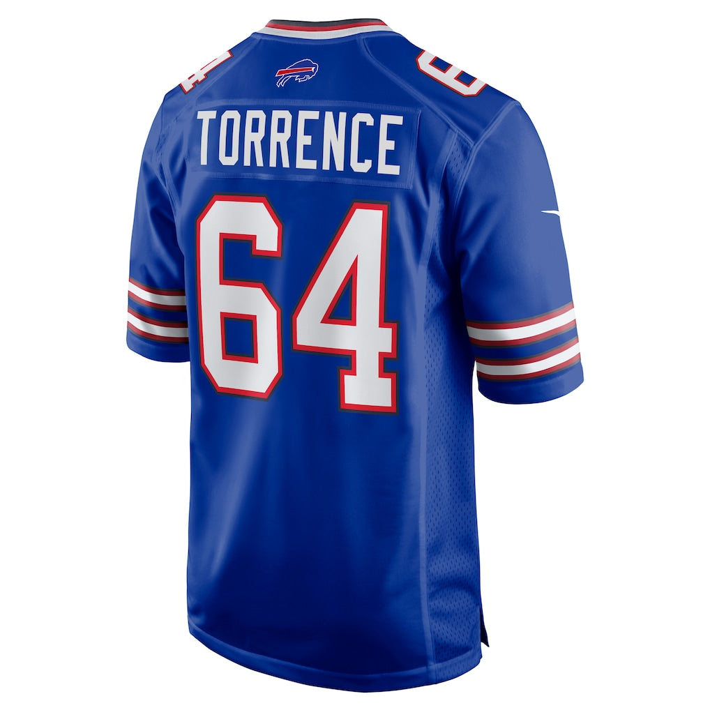 Kooe B.Bills #64 O'Cyrus Torrence Royal Home Game Jersey