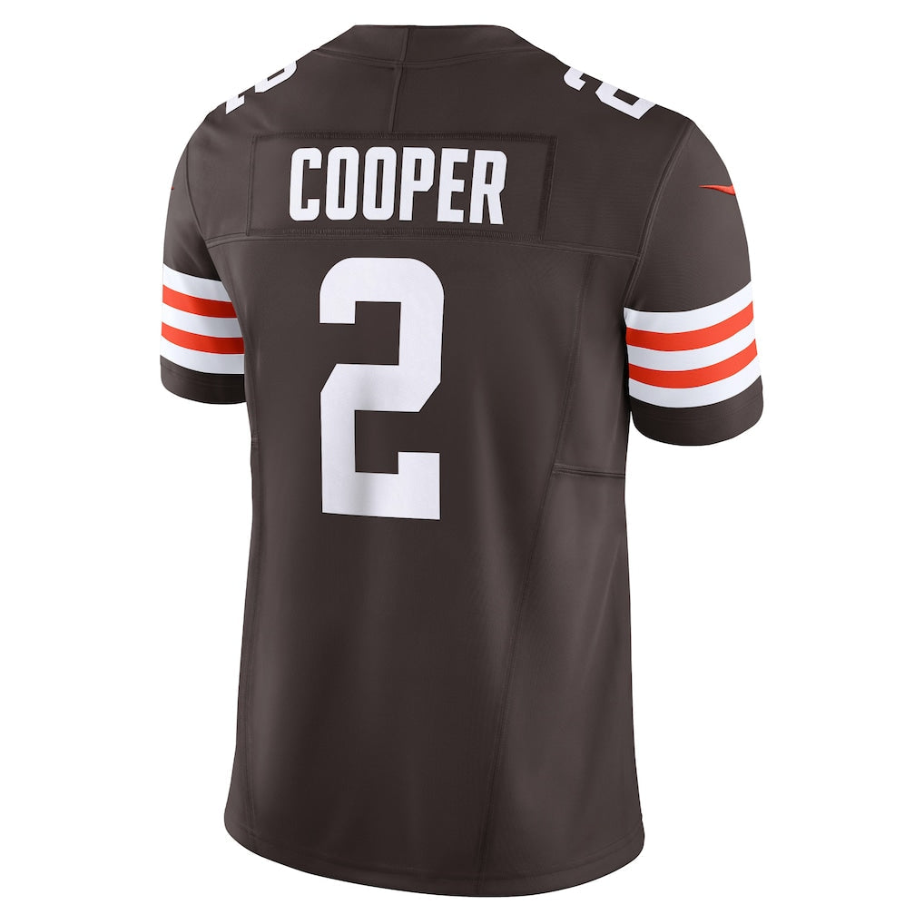 Kooe C.Browns #2 Amari Cooper Brown Vapor F.U.S.E. Limited Jersey