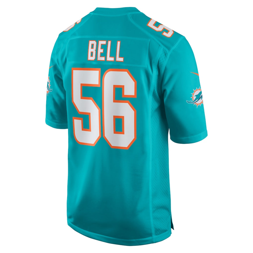 Kooe M.Dolphins #56 Quinton Bell Aqua Game Jersey