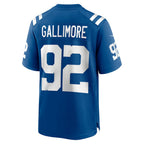 Kooe IN.Colts #92 Neville Gallimore Royal Team Game Jersey