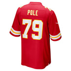 Kooe KC.Chiefs #79 Esa Pole Red Team Game Jersey