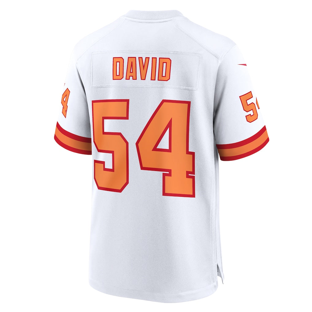 Kooe TB.Buccaneers #54 Lavonte David White 50th Season Game Jersey