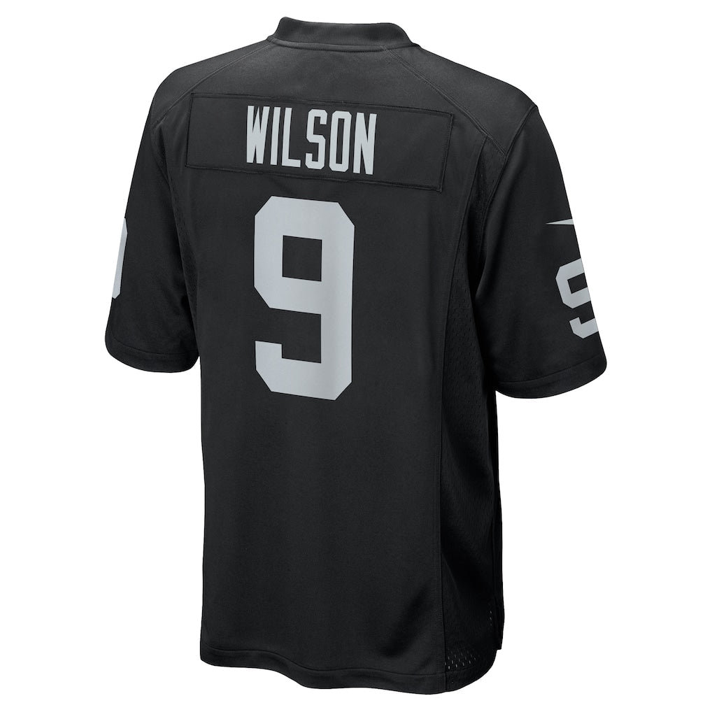 Kooe LV.Raiders #9 Tyree Wilson Black Game Jersey
