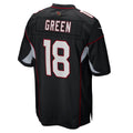 Kooe A.Cardinals #18 A.J. Green Black Game Jersey