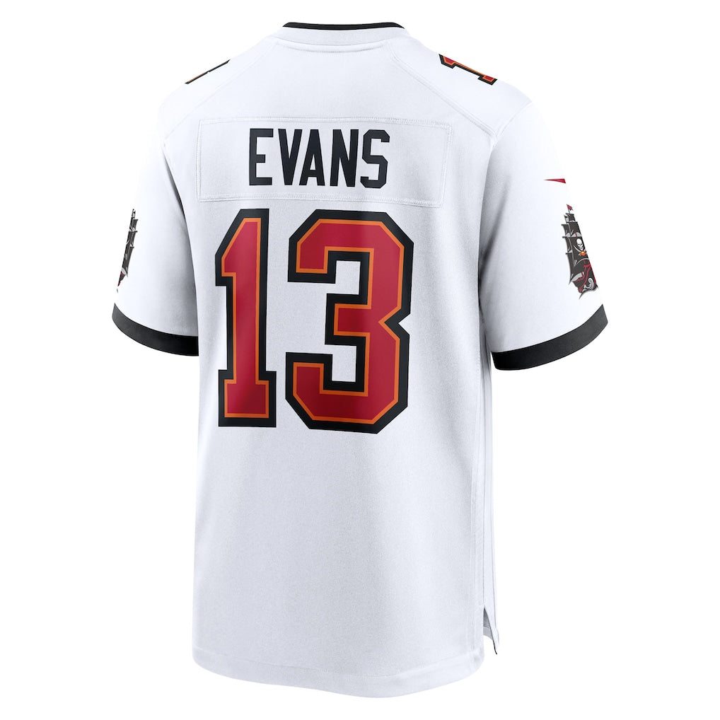 Kooe TB.Buccaneers #13 Mike Evans White 50th Season White Game Jersey