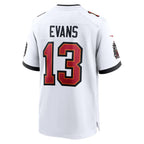 Kooe TB.Buccaneers #13 Mike Evans White 50th Season White Game Jersey