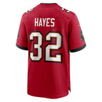 Kooe TB.Buccaneers #32 Josh Hayes Red Game Jersey