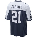 Kooe D.Cowboys #21 Ezekiel Elliott Navy Game Team Jersey