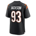 Kooe C.Bengals #93 McKinnley Jackson Black Game Jersey