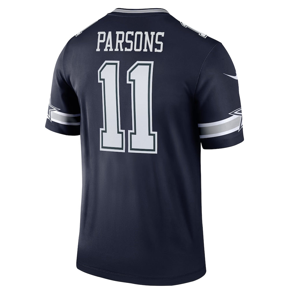 Kooe D.Cowboys #11 Micah Parsons Navy Legend Player Performance Top Jersey