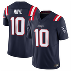 Kooe NE.Patriots #10 Drake Maye Navy Vapor F.U.S.E. Limited Stitched Jerseys