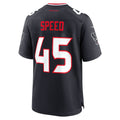 Kooe H.Texans #45 E.J. Speed Navy Team Game Jersey