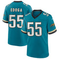 Kooe J.Jaguars #55 Chuma Edoga Teal Game Jersey