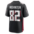 Kooe A.Falcons #82 Casey Washington Black Team Game Jersey