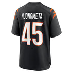 Kooe C.Bengals #45 Maema Njongmeta Black Team Game Jersey