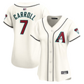 Kooe A.Diamondbacks #7 Corbin Carroll Player Cream Home Limited Personalized Stitched Jerseys