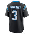 Kooe C.Panthers #3 Princely Umanmielen Black Team Game Jersey
