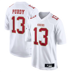Kooe SF.49ers #13 Brock Purdy Player Tundra White Fashion Game Stitched Jerseys