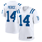 Kooe #14 Alec Pierce Player IN.Colts Away Game Stitched Jerseys - White