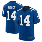 Kooe #14 Alec Pierce Player IN.Colts Indiana Nights Alternate Game Stitched Jerseys - Royal