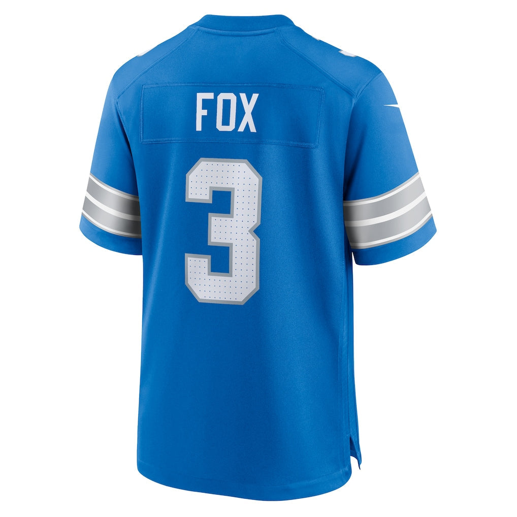 Kooe D.Lions #3 Jack Fox Blue Team Game Jersey