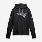 Kooe NE.Patriots Black 2026 Salute to Service Sideline Dri-FIT Pullover Hoodie Jerseys