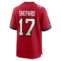 Kooe TB.Buccaneers #17 Sterling Shepard Red Team Game Jersey