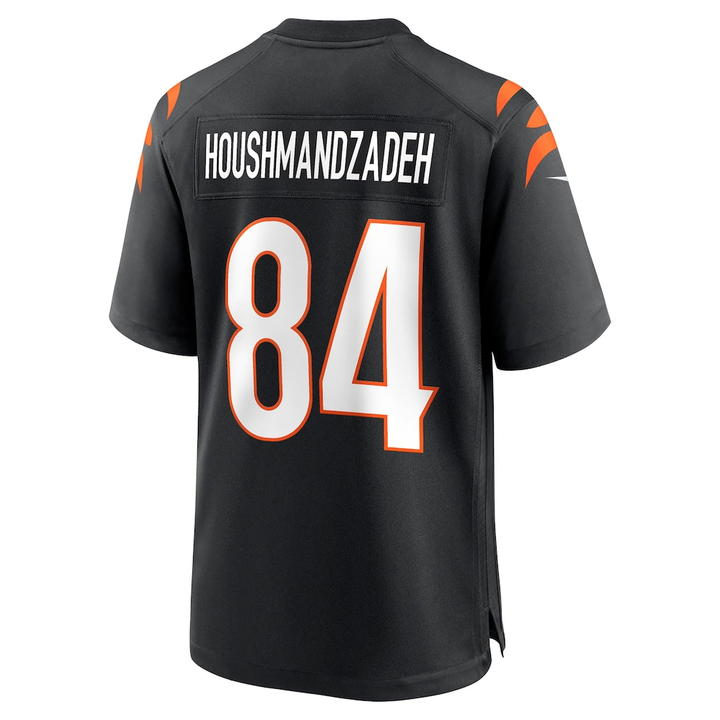 Kooe C.Bengals #84 T-J Houshmandzadeh Black Team Retired Player Game Jersey