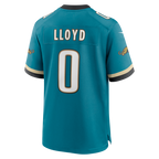 Kooe J.Jaguars #0 Devin Lloyd Teal Alternate 2 Prowler Throwback Game Jersey