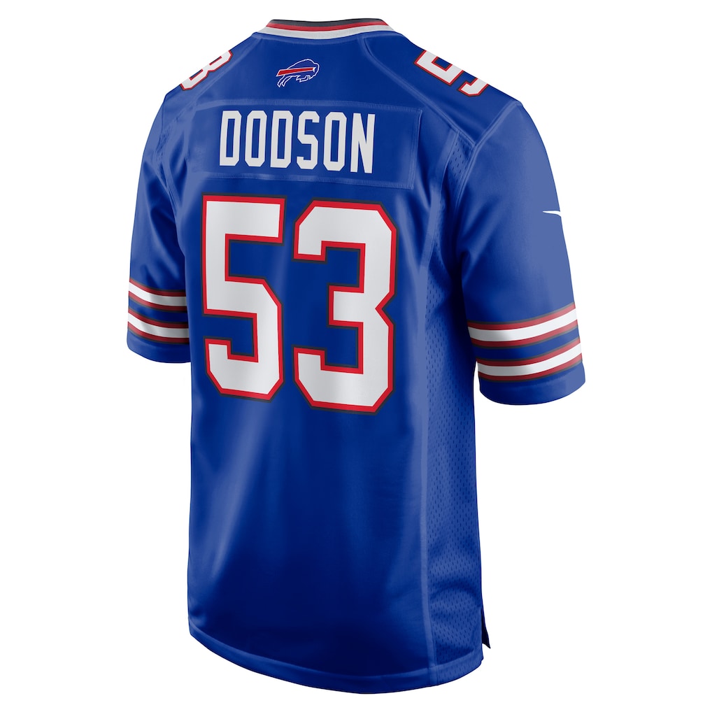 Kooe B.Bills #53 Tyrel Dodson Royal Team Game Jersey