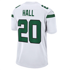 Kooe #20 Breece Hall Player NY.Jets White Away Game Stitched Jersey