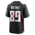 Kooe A.Falcons #89 Charlie Woerner Black Team Game Jersey