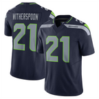 Kooe S.Seahawks #21 Devon Witherspoon Player Navy Vapor F.U.S.E. Limited Stitched Jerseys