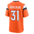 Kooe D.Broncos #31 Kris Abrams-Draine Orange Team Game Jersey