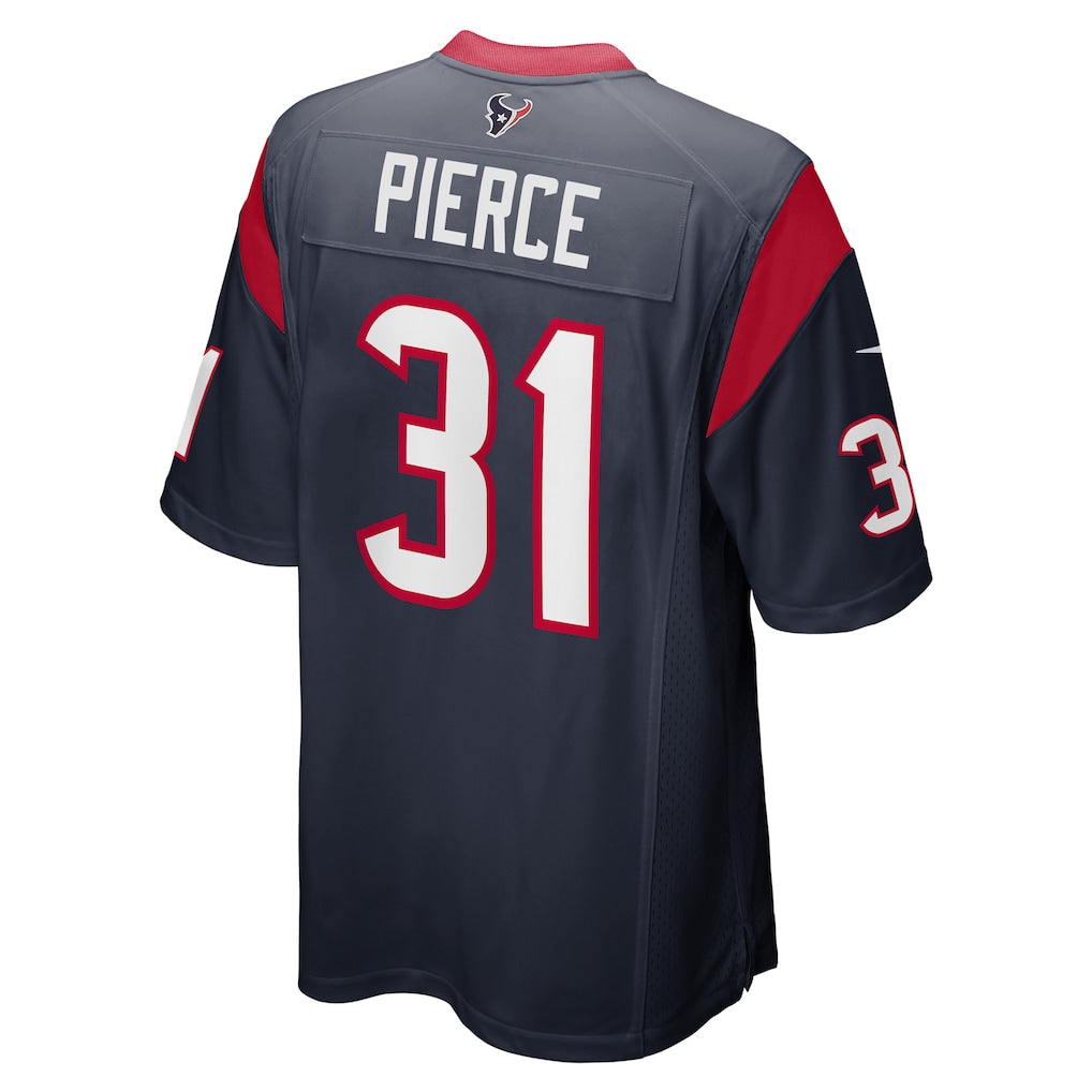 Kooe H.Texans #31 Dameon Pierce Navy Game Player Jersey
