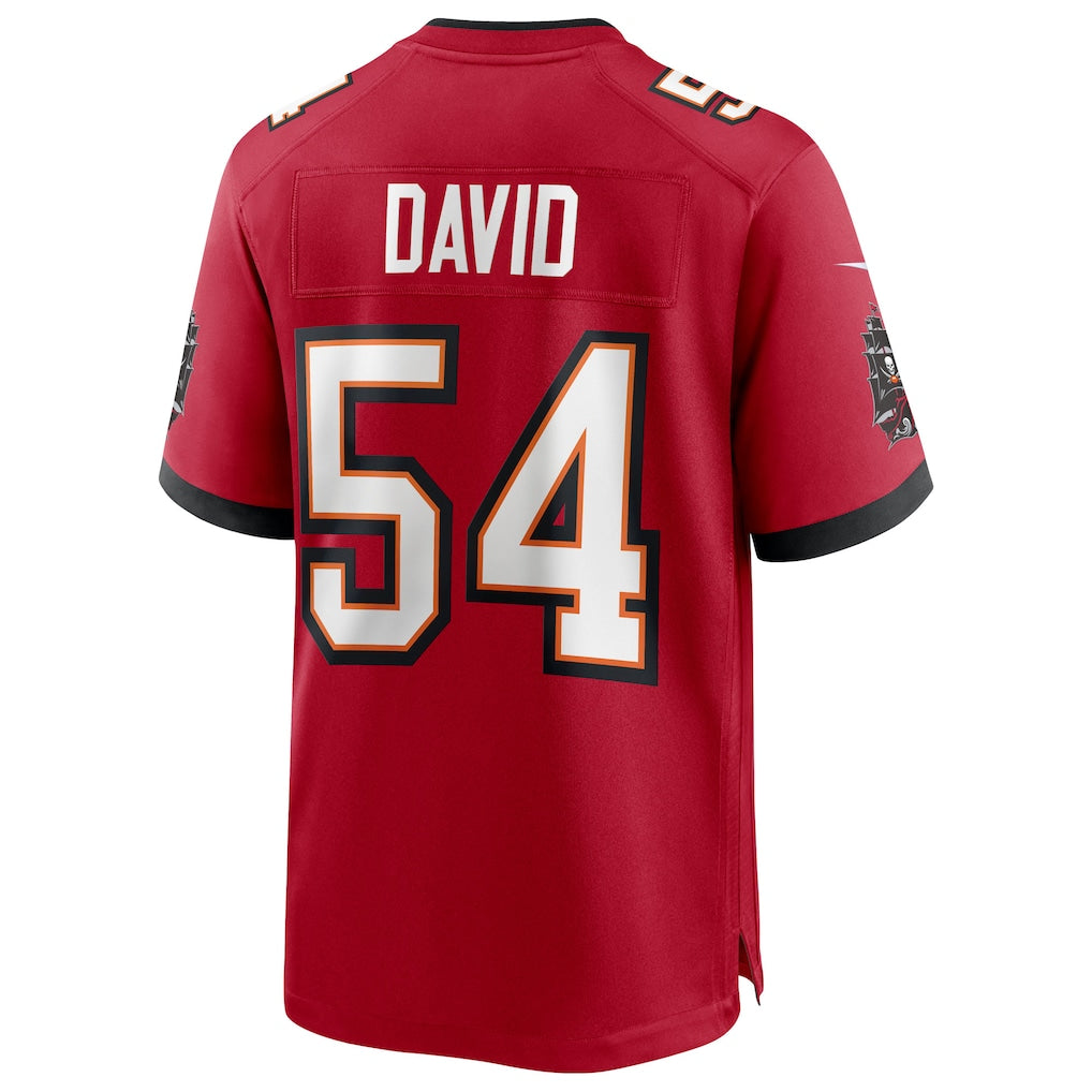 Kooe TB.Buccaneers #54 Lavonte David Red Game Jersey