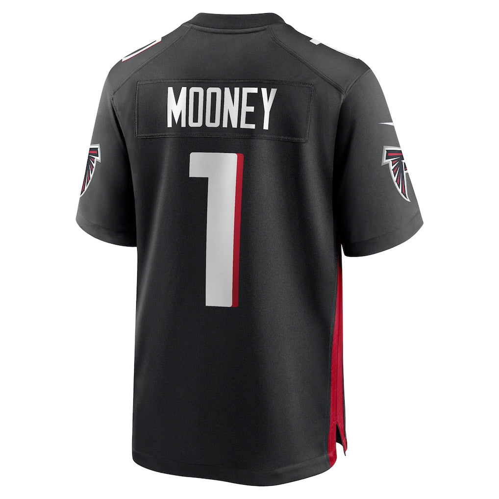 Kooe A.Falcons #1 Darnell Mooney Black Game Retired Player Jersey