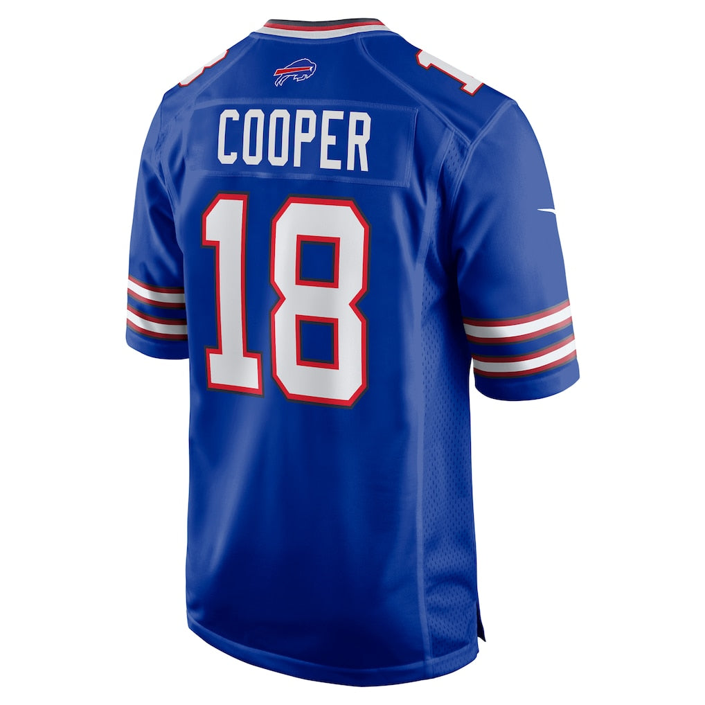 Kooe B.Bills #18 Amari Cooper Royal Game Jersey