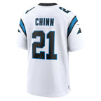 Kooe C.Panthers #21 Jeremy Chinn White Game Jersey