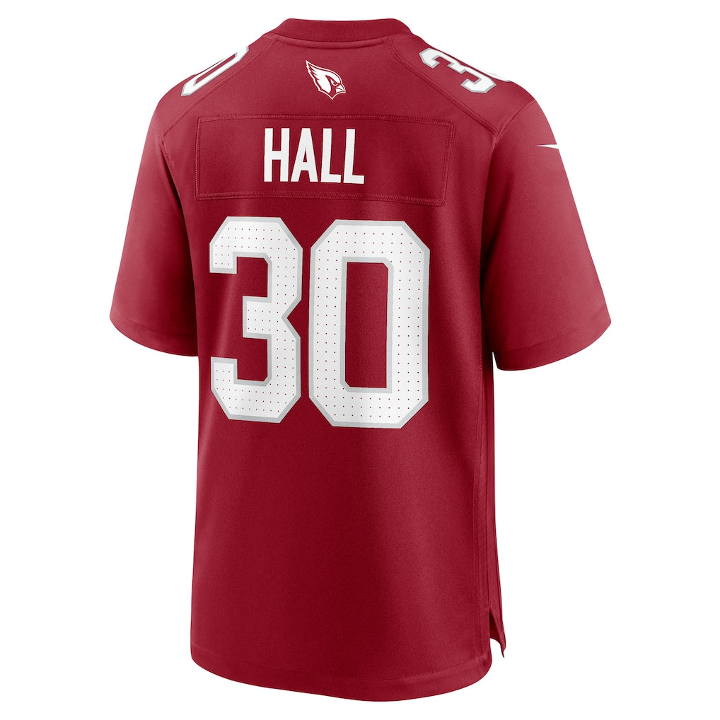 Kooe A.Cardinals #30 Darren Hall Cardinal Team Game Jersey