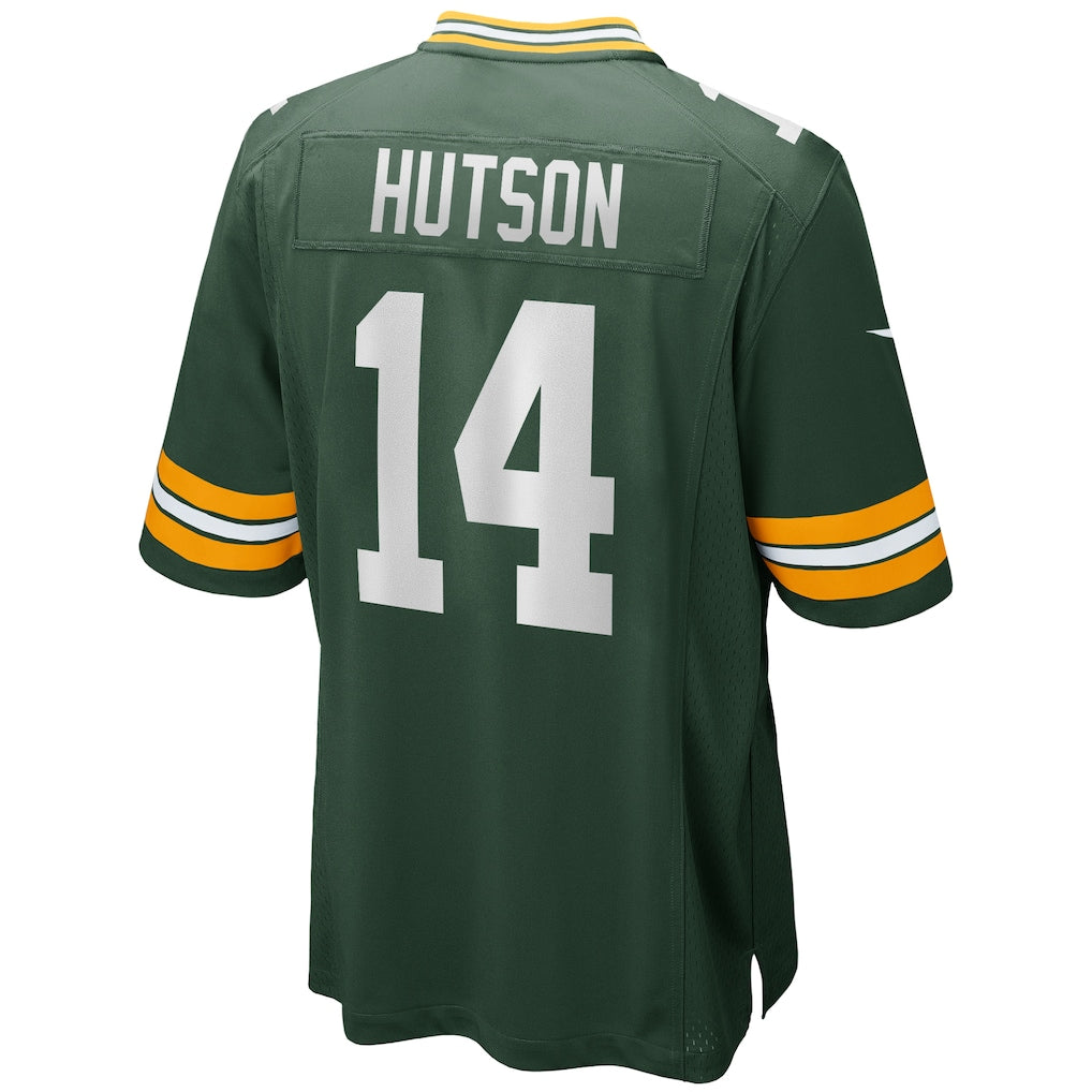 Kooe GB.Packers #14 Don Hutson Green Game Jersey