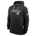 Kooe NE.Patriots Black 2026 Salute to Service Sideline Dri-FIT Pullover Hoodie Jerseys