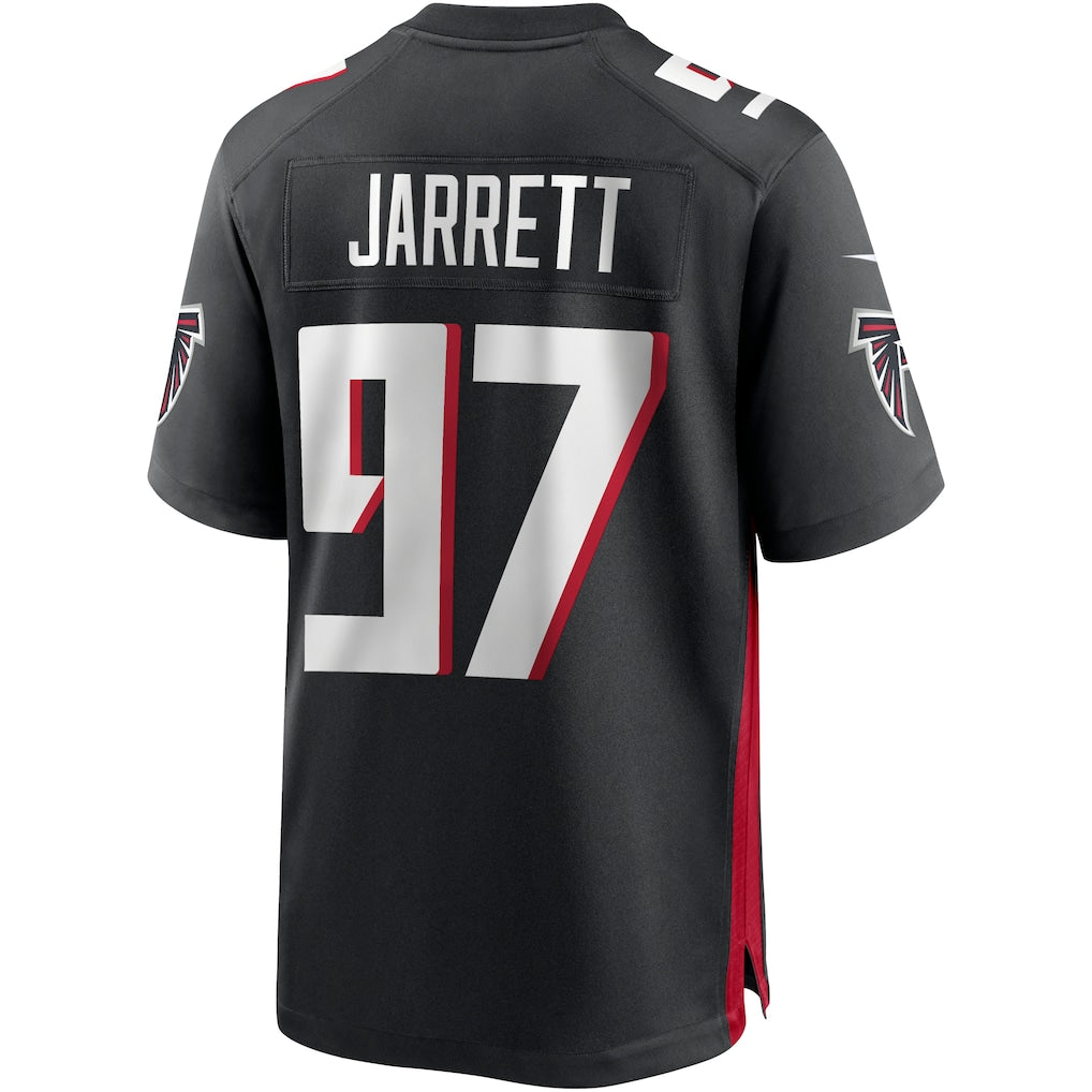 Kooe A.Falcons #97 Grady Jarrett Black Team Game Jersey