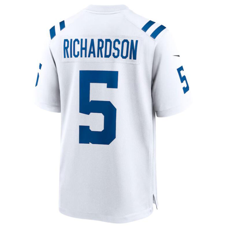 Kooe IN.Colts #5 Anthony Richardson White 2023 Draft First Round Pick Game Stitched Jerseys