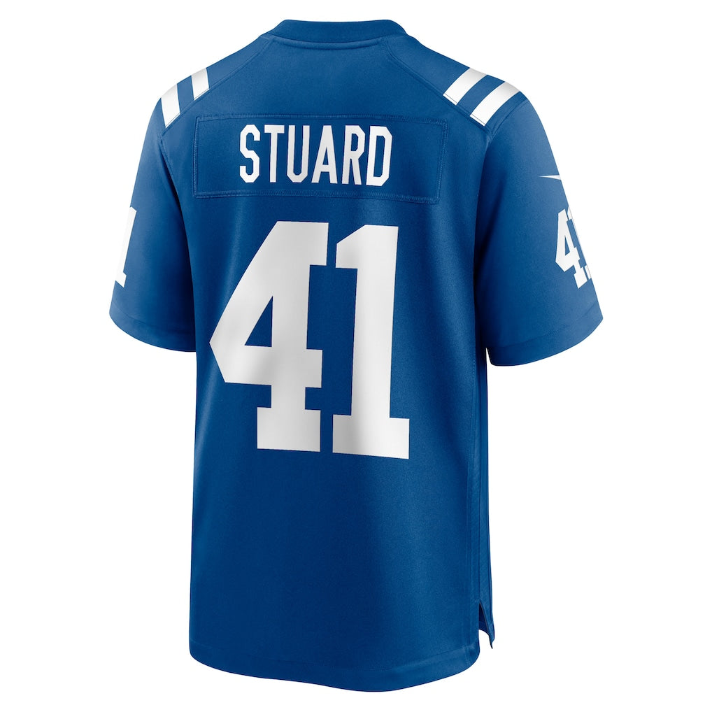 Kooe IN.Colts #41 Grant Stuard Royal Game Player Jersey
