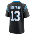 Kooe C.Panthers #13 Hunter Renfrow Black Team Game Jersey