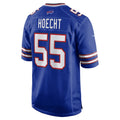 Kooe B.Bills #55 Michael Hoecht Royal Team Game Jersey