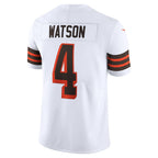 Kooe C.Browns #4 Deshaun Watson White 2021 Alternate Vapor Limited Jersey