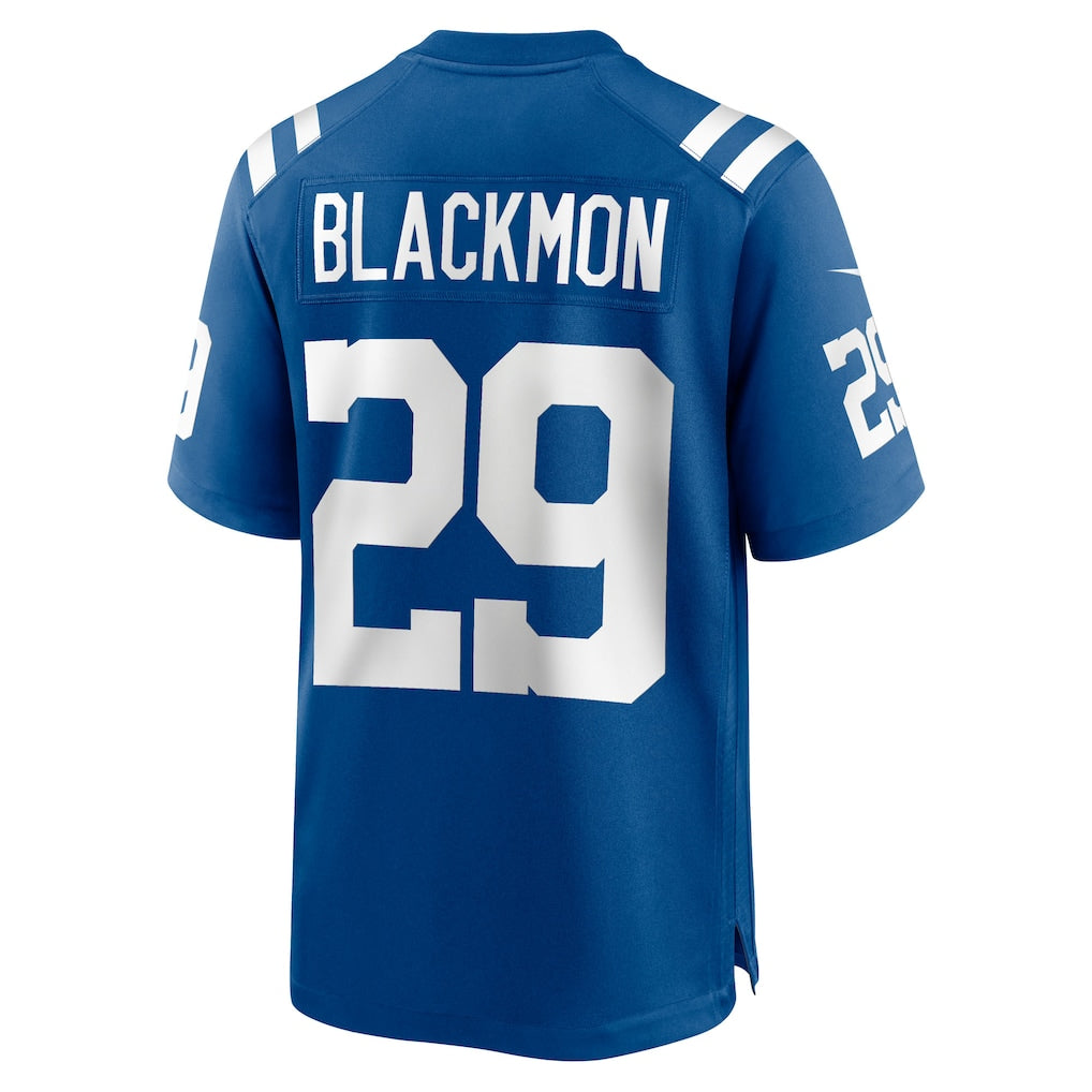 Kooe IN.Colts #29 Mekhi Blackmon Royal Team Game Jersey