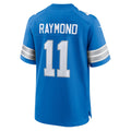 Kooe D.Lions #11 Kalif Raymond Blue Team Game Jersey